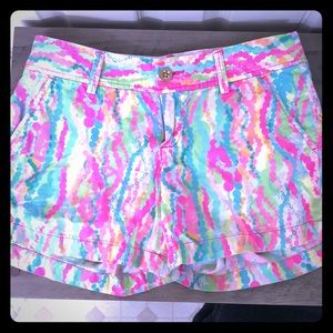 Lilly Pulitzer dripping in jewels Callahan shorts